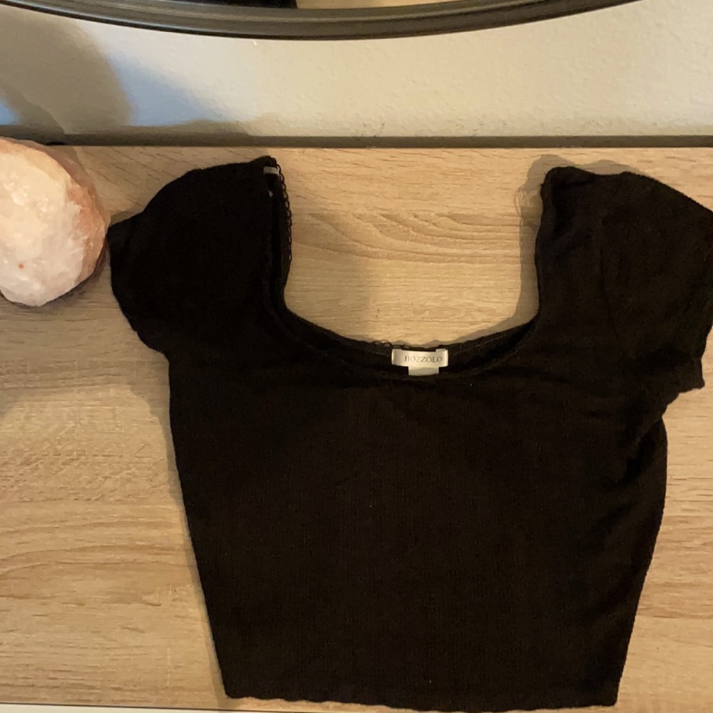 Lace Black Blouse